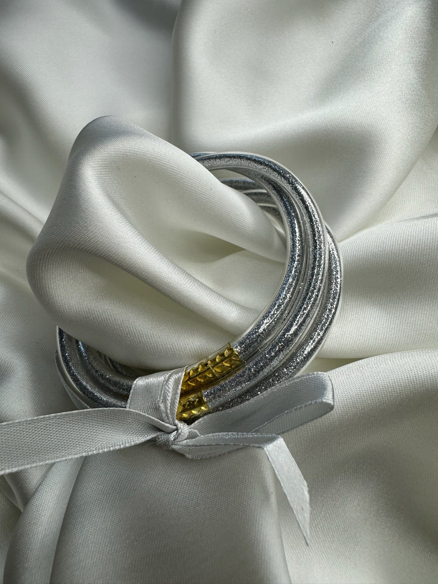 Joncs boudhistes argent