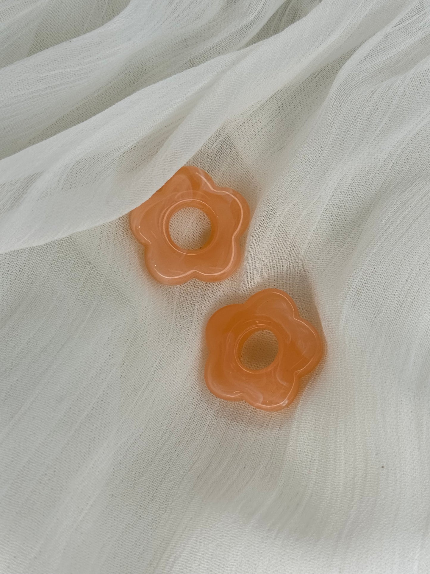 Fleurs saumon (moyennes)