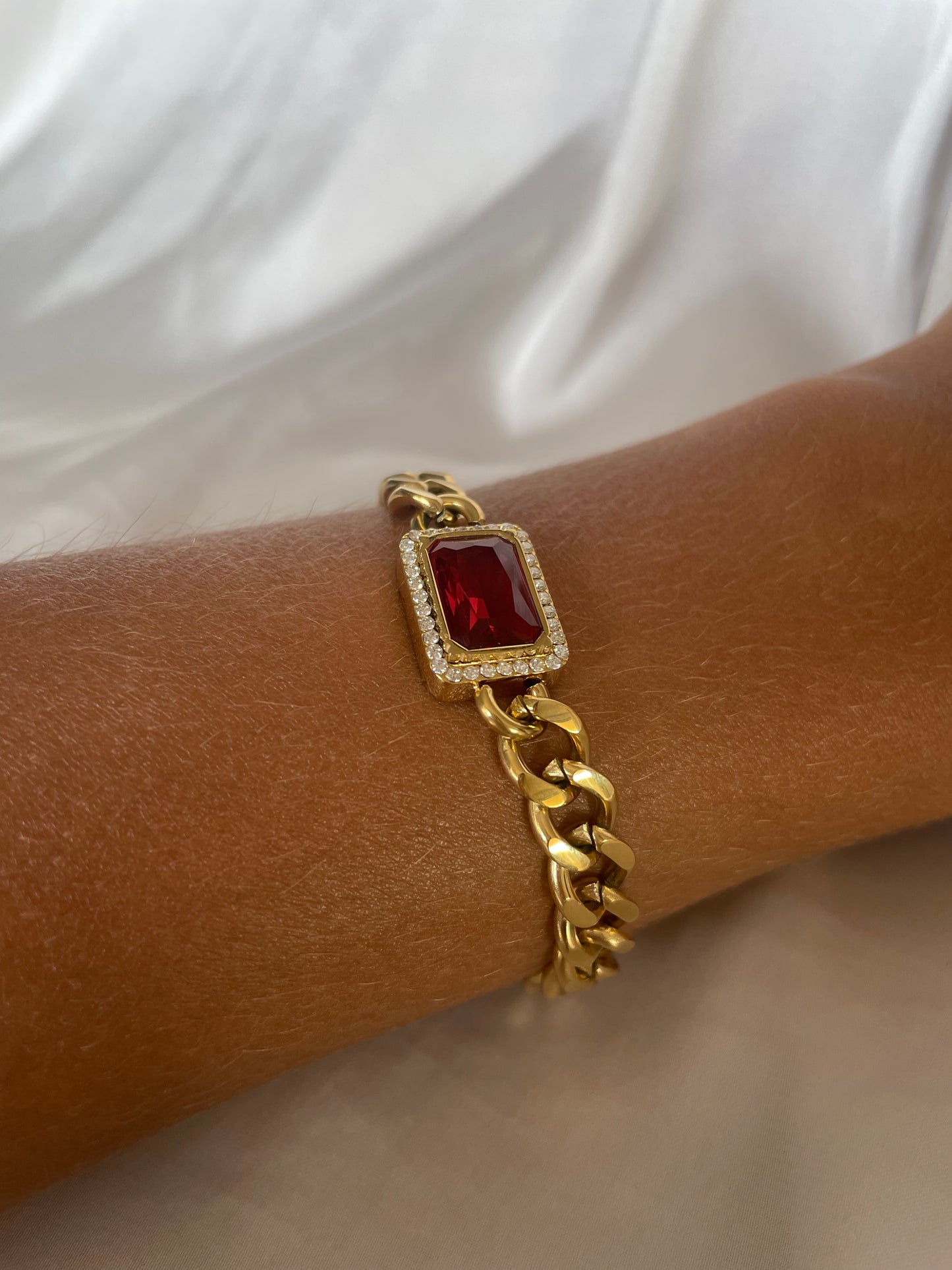 Rhinestone bracelet