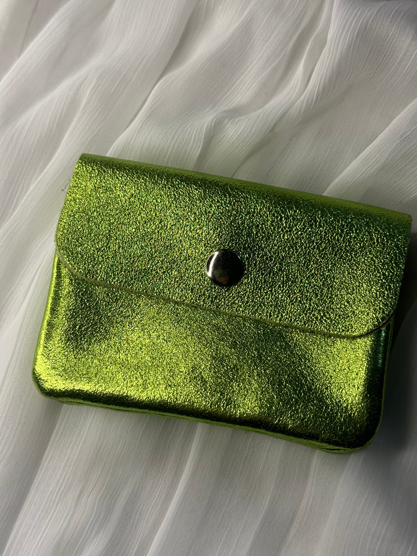 Porte monnaie olive