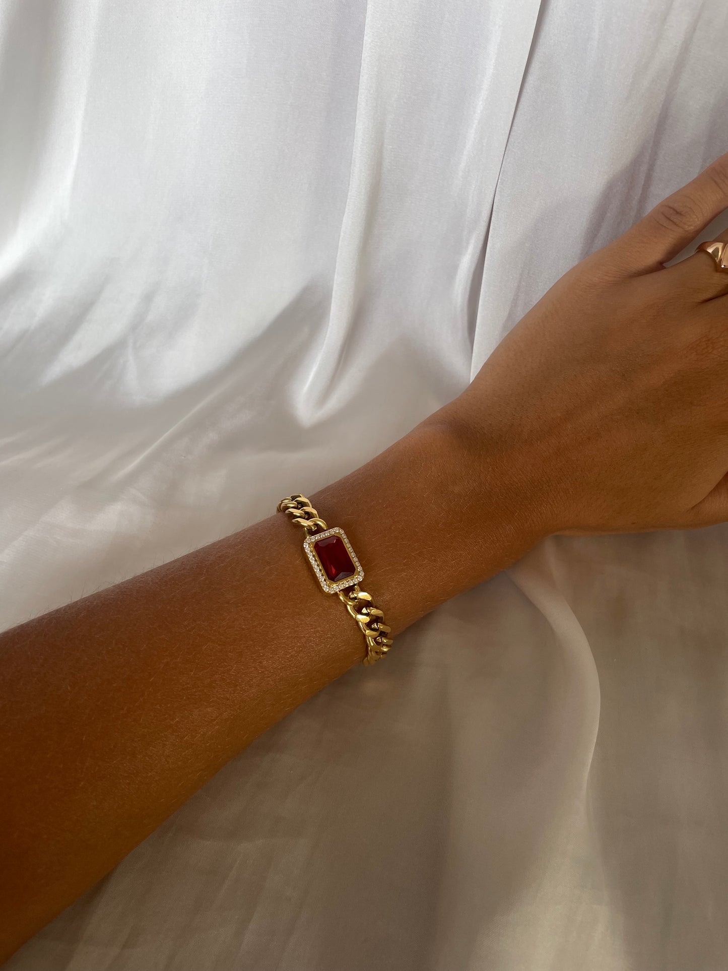 Rhinestone bracelet
