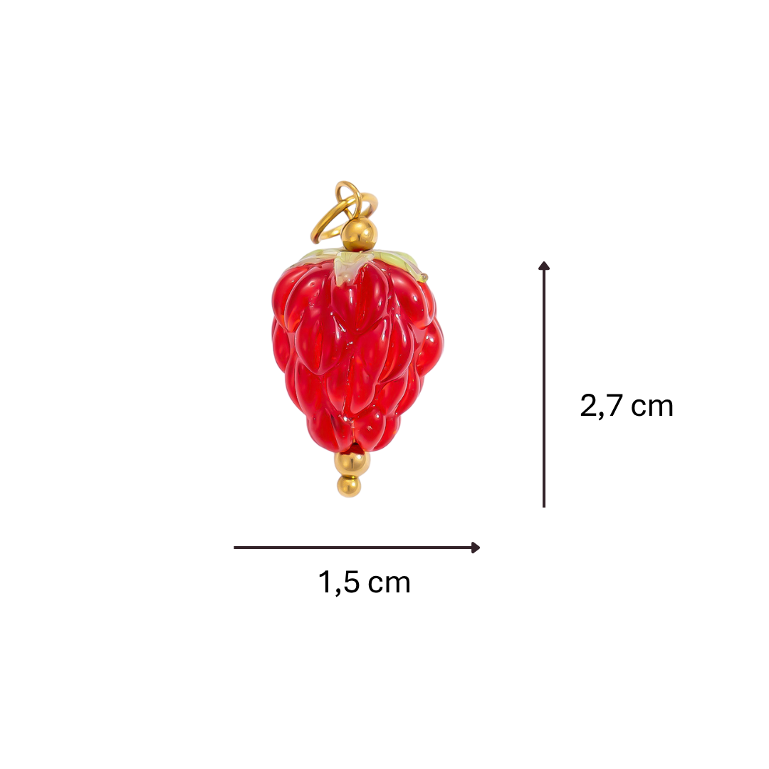 Charm framboise