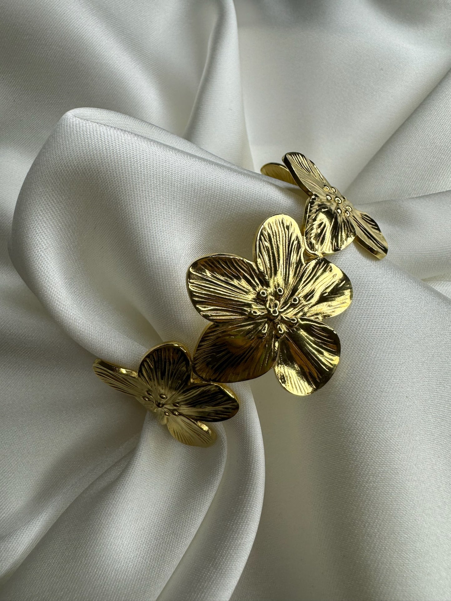 Manchette fleur