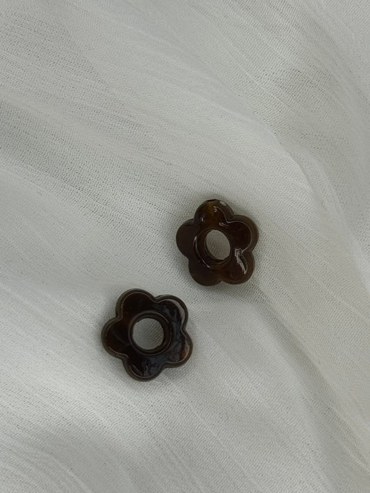 Fleurs marron  (mini)