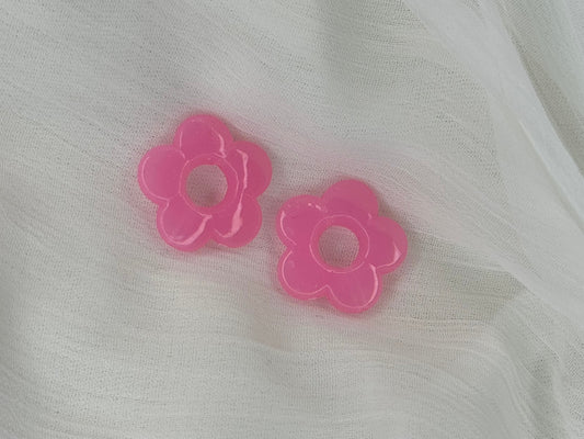 Fleurs rose fuchsia (moyennes)