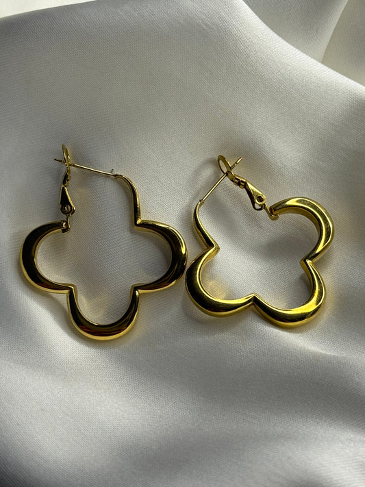 Boucles d’oreilles Trèfle