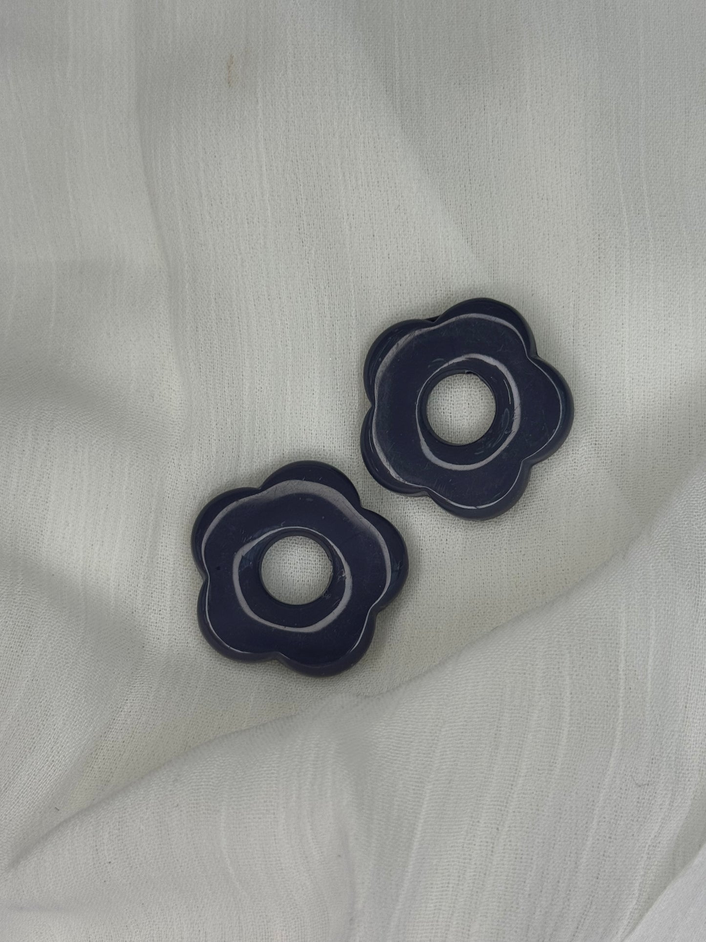 Fleurs bleu gris (grandes)