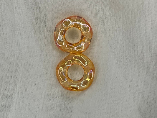 Rond torsadé orange (mini)