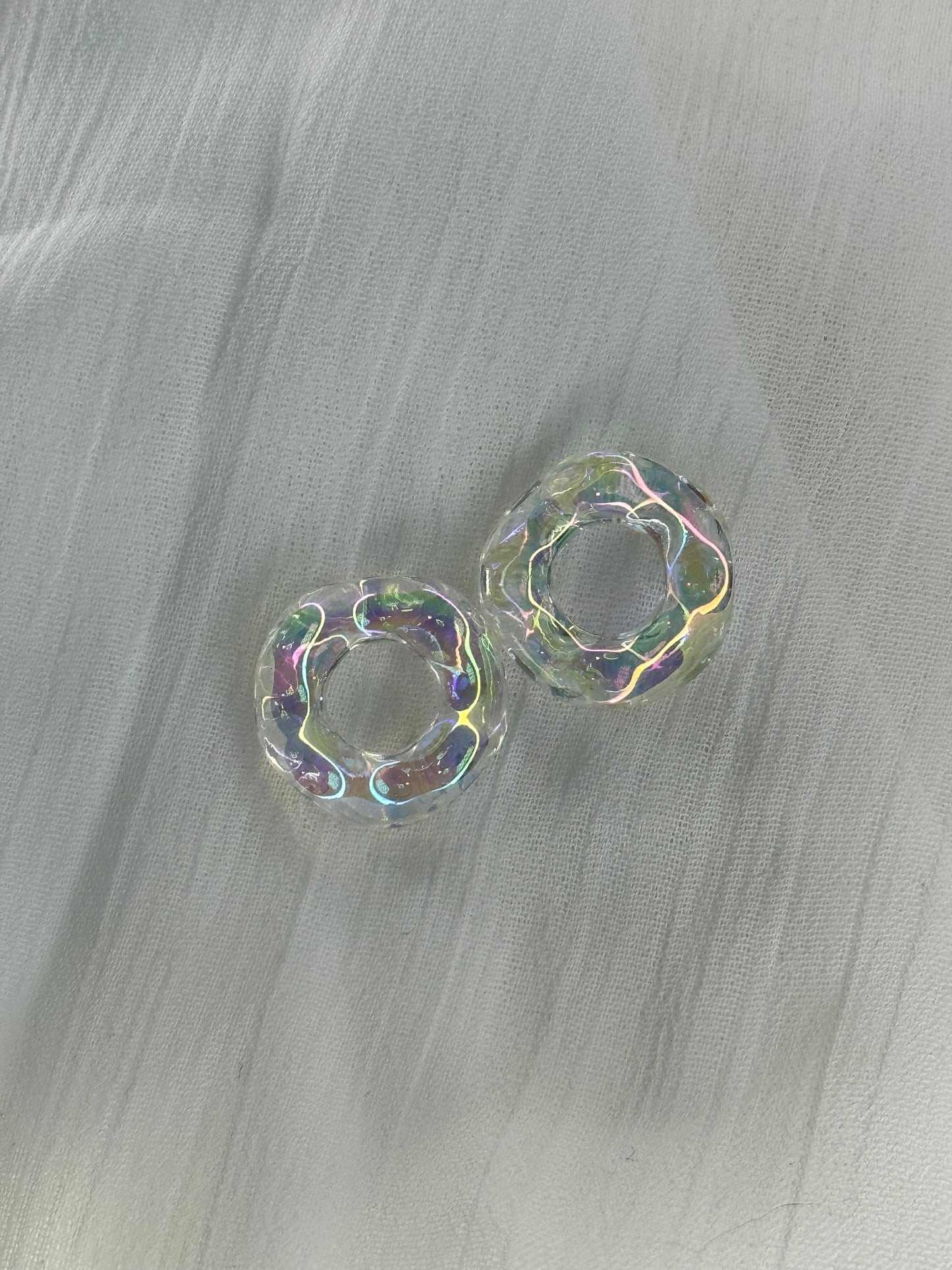 Rond torsadé transparent (mini)