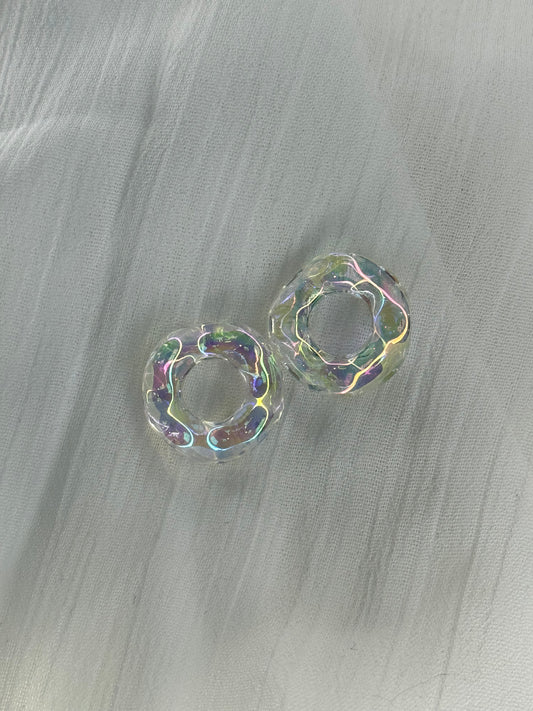 Rond torsadé transparent (mini)