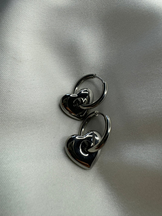 Boucles d’oreilles cœur