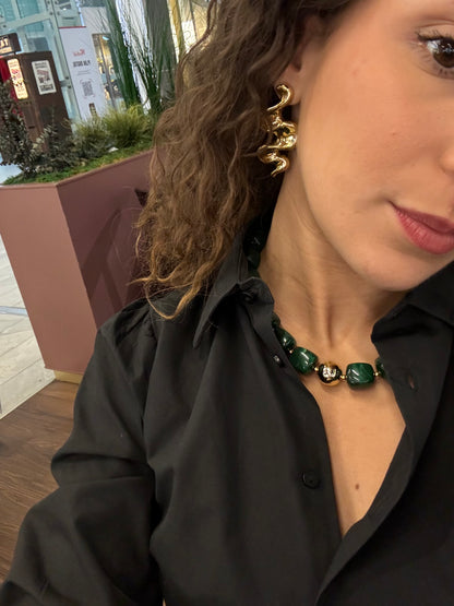 Collier émeraude