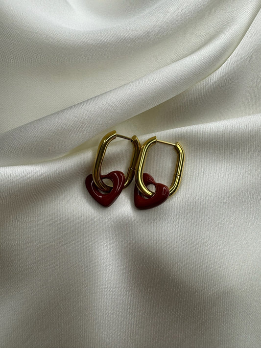 Boucles d’oreilles Cerise