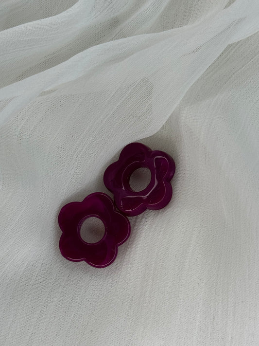 Fleurs pourpre (moyennes)