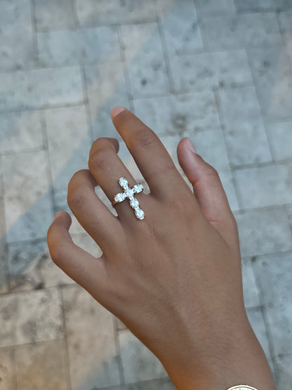 Bague croix