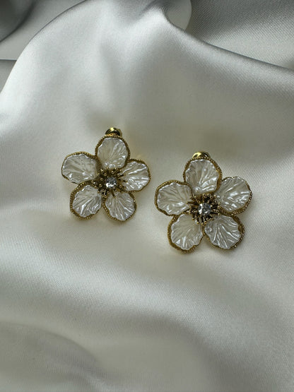 Boucles d’oreilles Marguerites