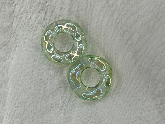 Rond torsadé vert (mini)