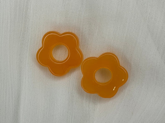 Fleurs oranges (moyennes)