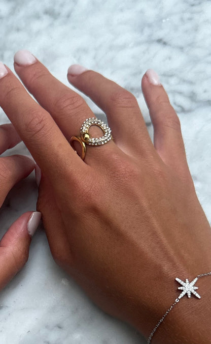 Bague Eleonore or