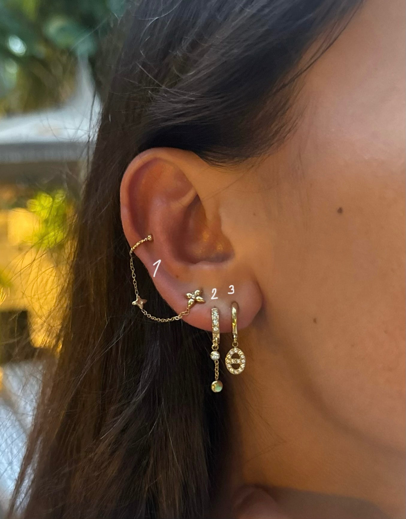 Boucles d'oreilles uniques