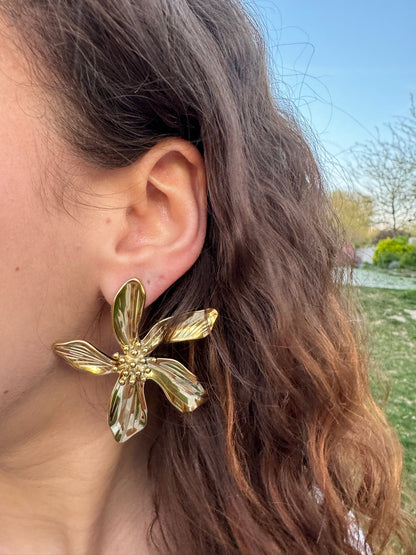 Boucles d’oreilles Iris